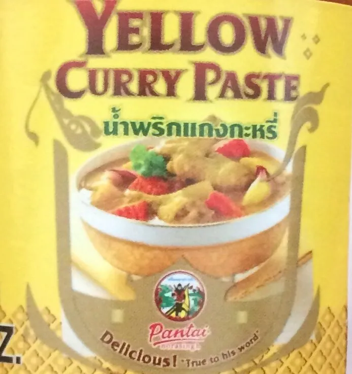 Yellow curry paste