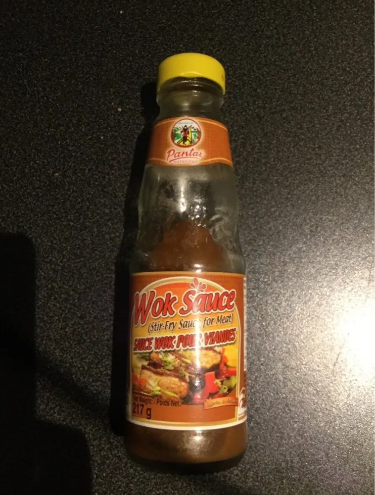 Sauce wok pour viandes