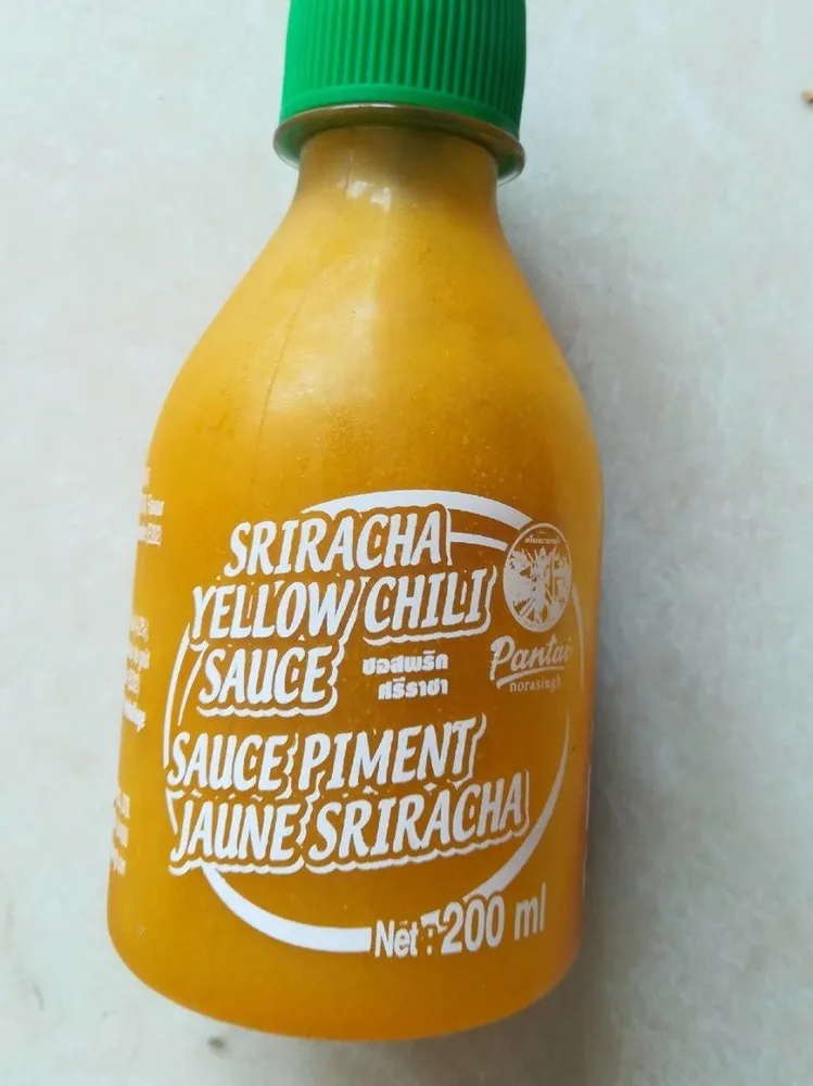 Sauce piment jaune Sriracha