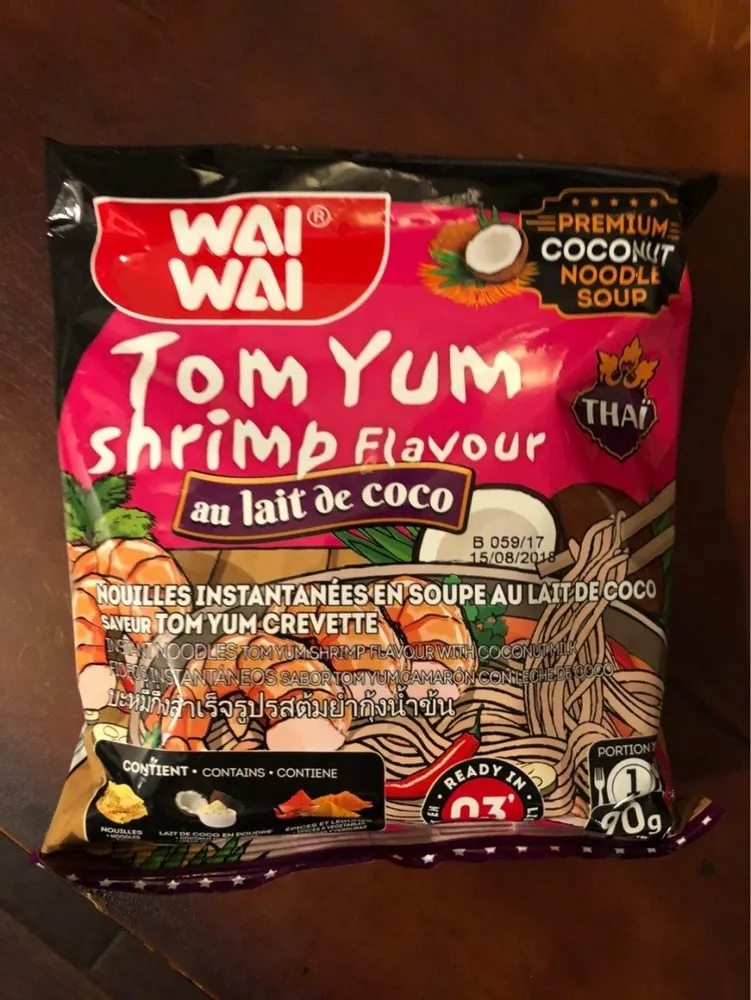 Tom Yum shrimp flavour