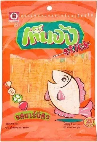 Ladybird Bamboo Stick Surimi BBQ