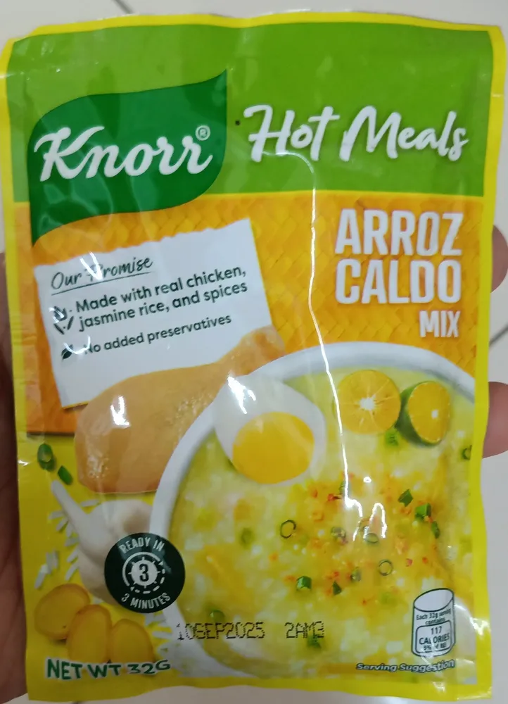 Knorr Hot Meals Arroz Caldo