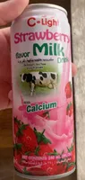 strawberry milk drink
