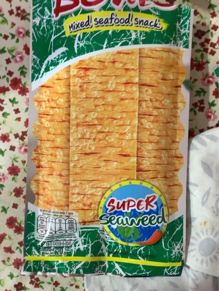 Mixed seafood snack