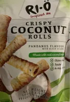 Crispy coconut rolls