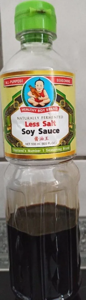 Less Salt Soy Sauce