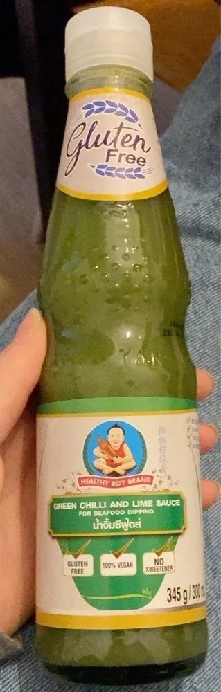 Green Chili and Lime Sauce
