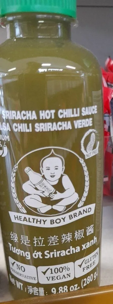 Tuong ot Sriracha xanh