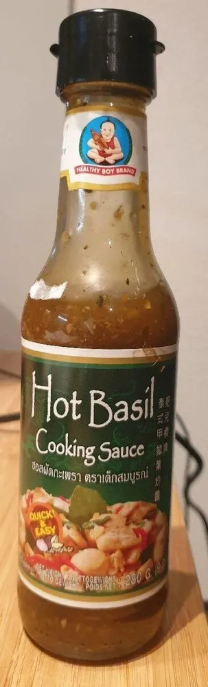 Hot Basil cooking sauce