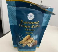 Coconut crispy rolls