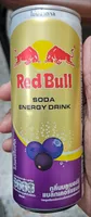 Red bull blackcurrant flavor energy drink