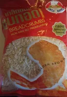 Golden brown breadcrumbs