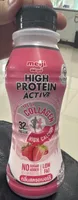 High Protein Pasteurized Milk Strawberry Flavored