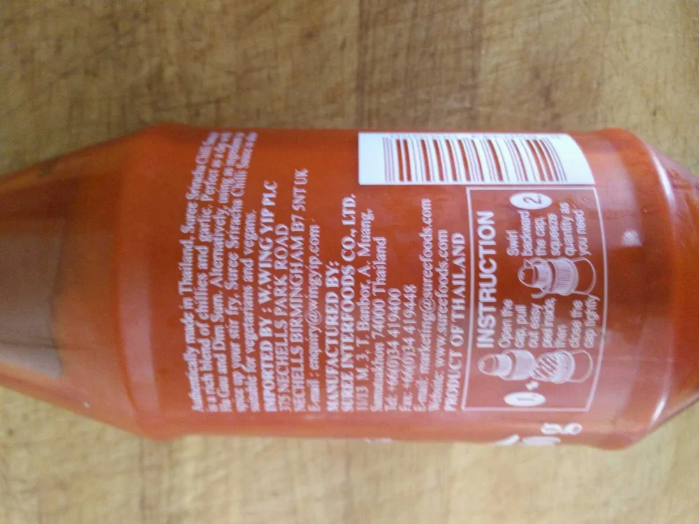 Chilli sauce