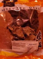 Champignons noirs fongus séchés