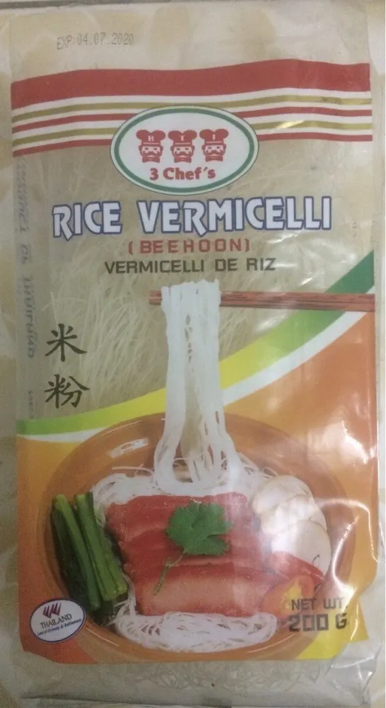 Rice vermicelli (beehoon) vermicelle de riz