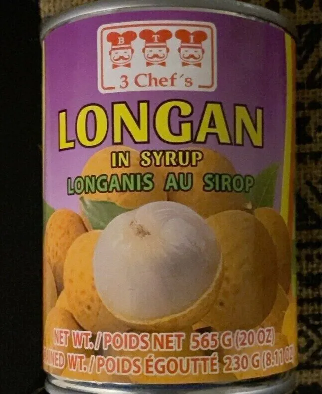 Longanis au sirop