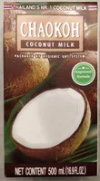 Chaokoh 100% Coconut Milk, Kokos