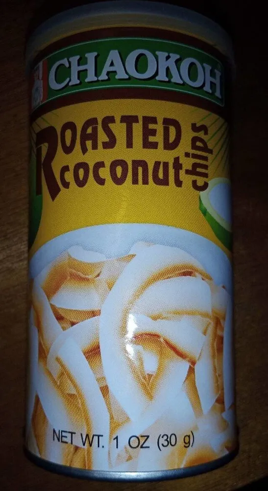 Roasted coconut chips