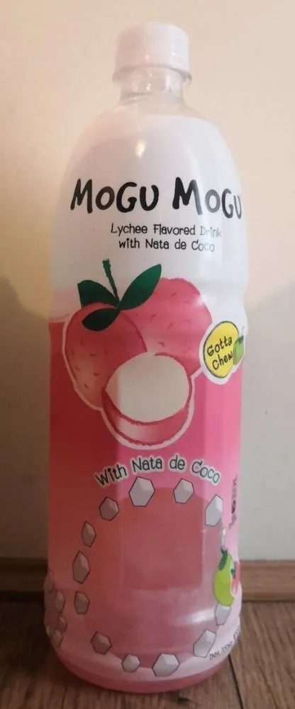 Mogu Mogu - Lychee Flavored Drink with Nata de Coco
