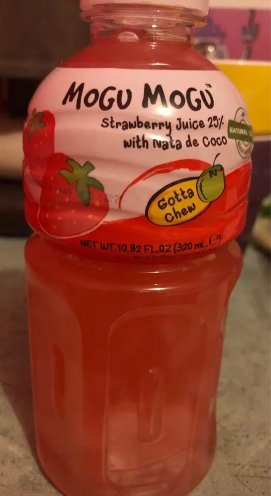 Fraise et Nata de coco