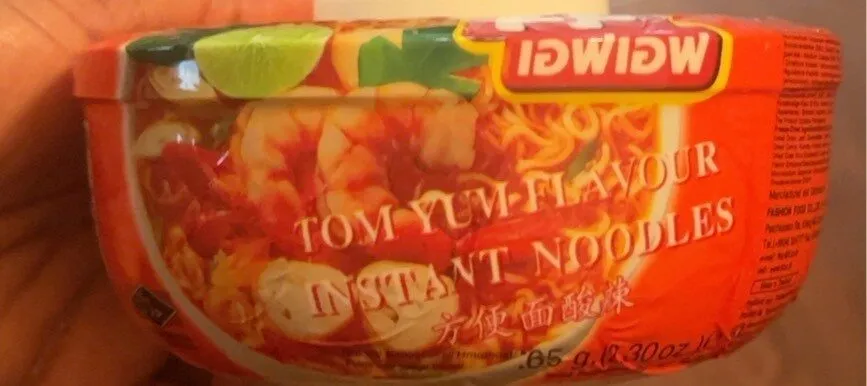 Tom Yum Flavour Instant Noodles
