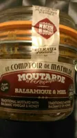Moutarde à l'ancienne balsamique et miel