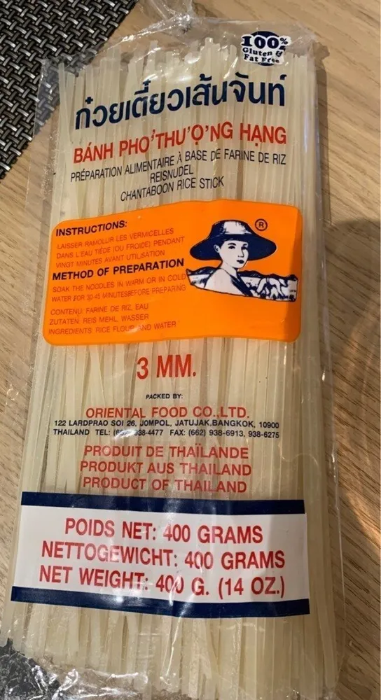Bánh phở “Thu” Ông Hang