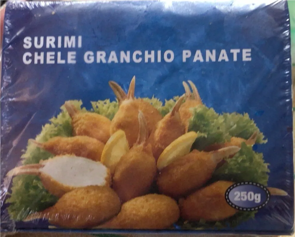 Surimi Chele Granchio Panate
