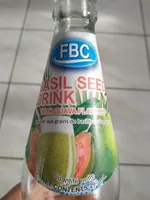 Boisson aux grains de basilic goût goyave
