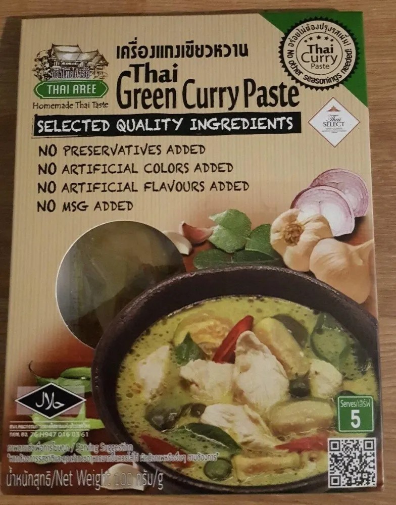 Thaï Green Curry Paste