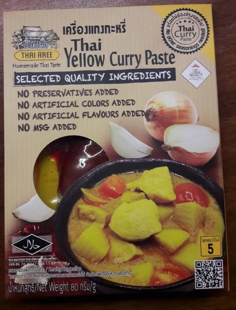 Thai yellow curry paste