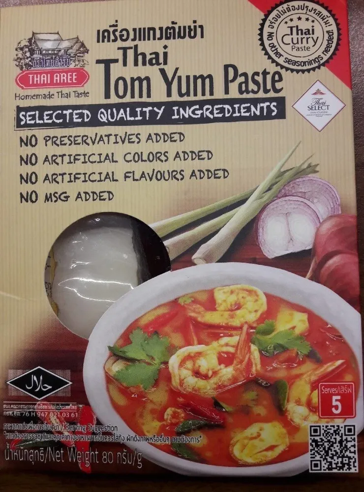 Thai tom yum paste