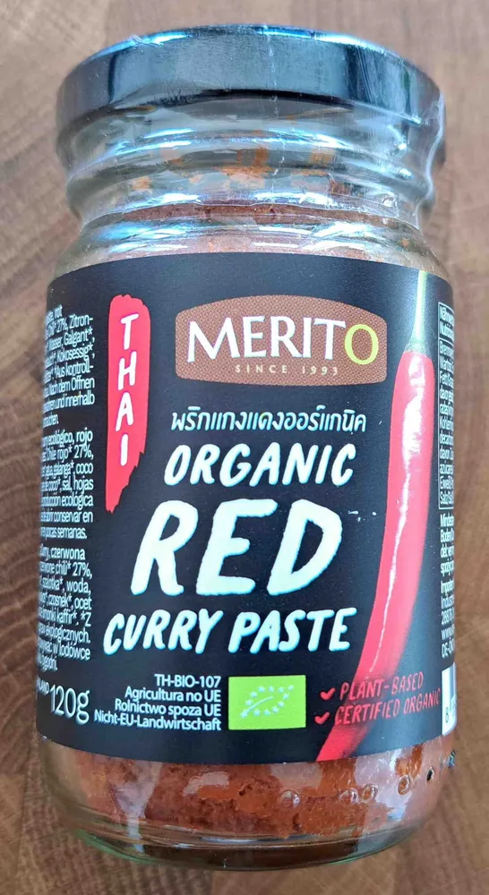 Organic Red Curry Paste