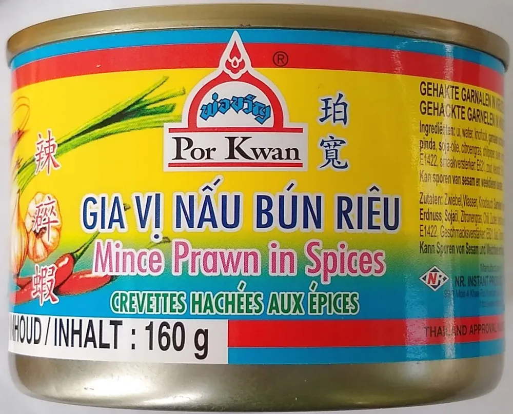 Gia vị nấu bún riêu