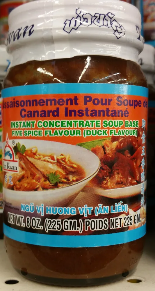 Assaisonnement pour soupe de canard instantané