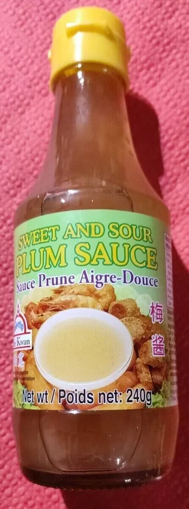 Sauce prune aigre-douce
