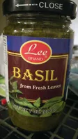 Basil from fresh leaves