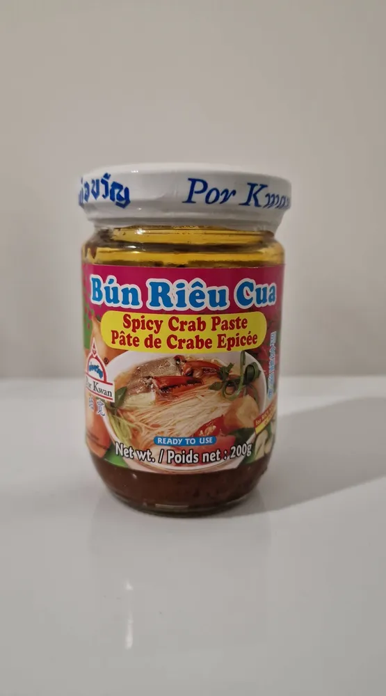 Pã¢te Crabe épicée Bun Rieu