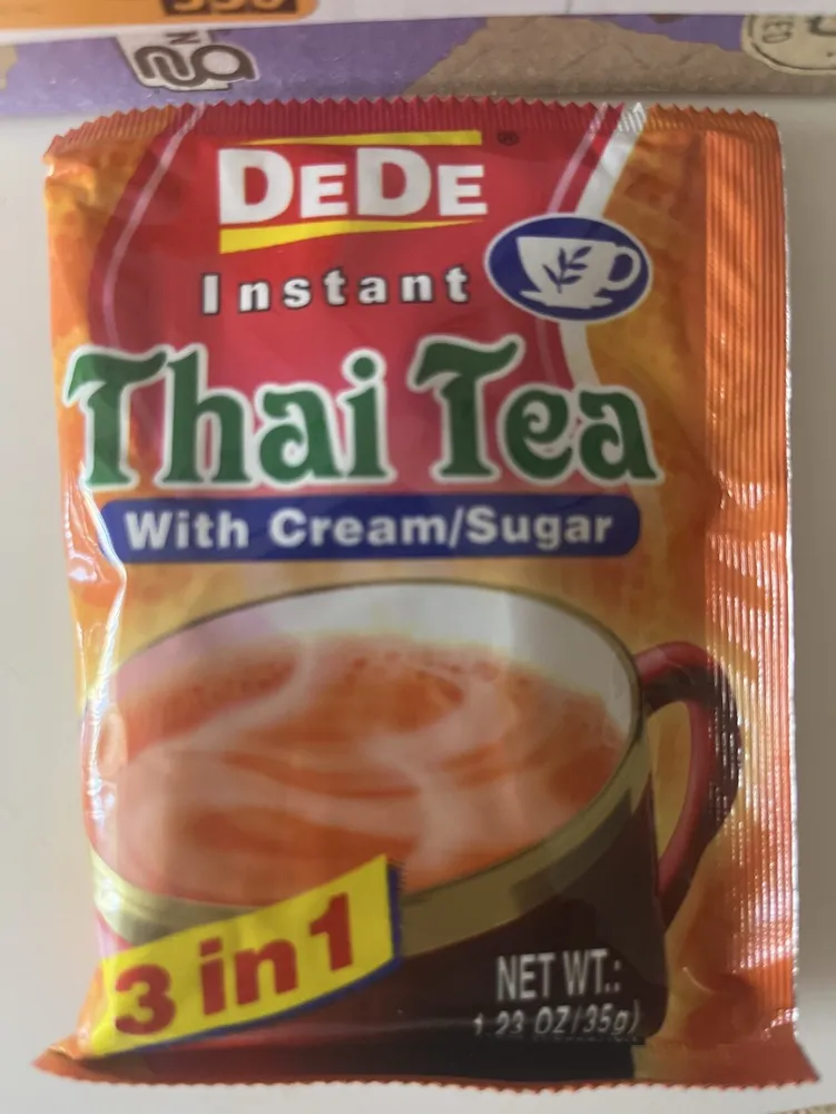 Dede Thai Tea With Cream / Sugar