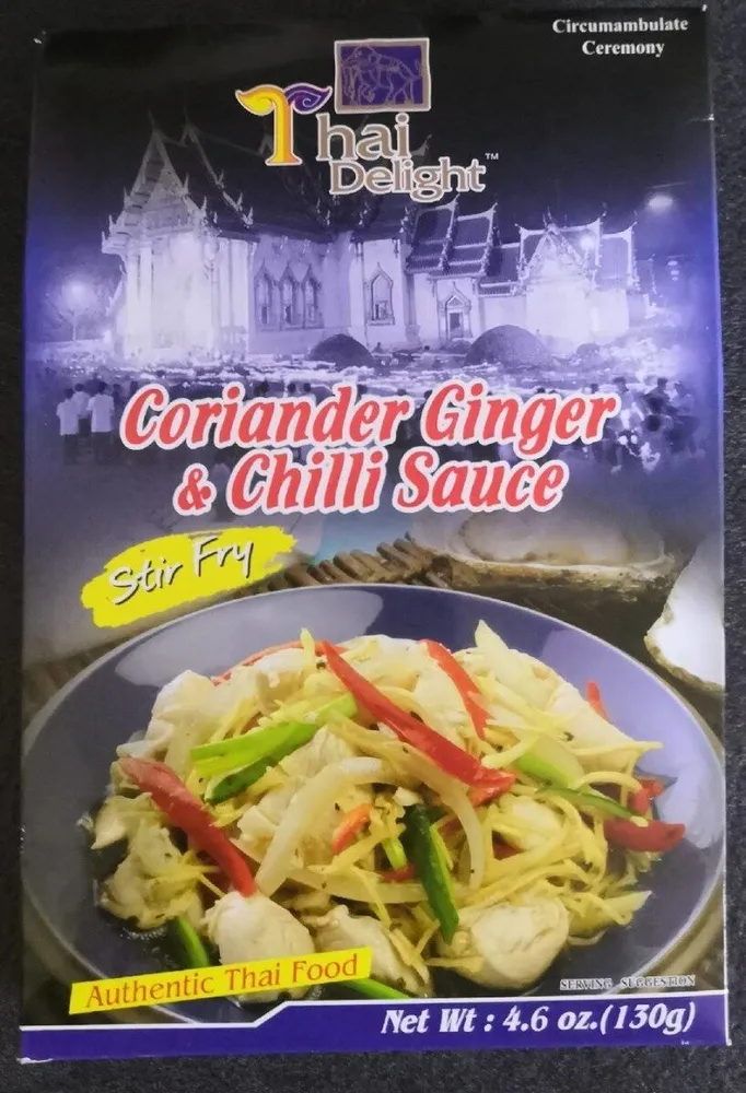 Sauce Gingembre Coriandre 130G