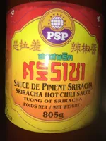 Sauce Piment Fort Sriracha PSP