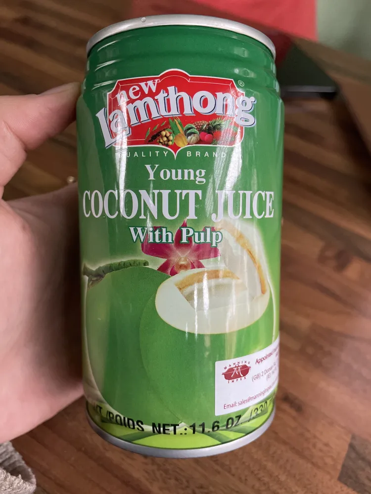Young Coconut Juice With Pulp