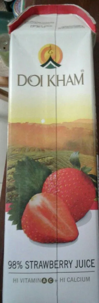 98% Strawberry juice