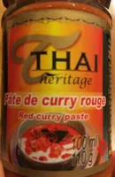 Pâte de curry rouge