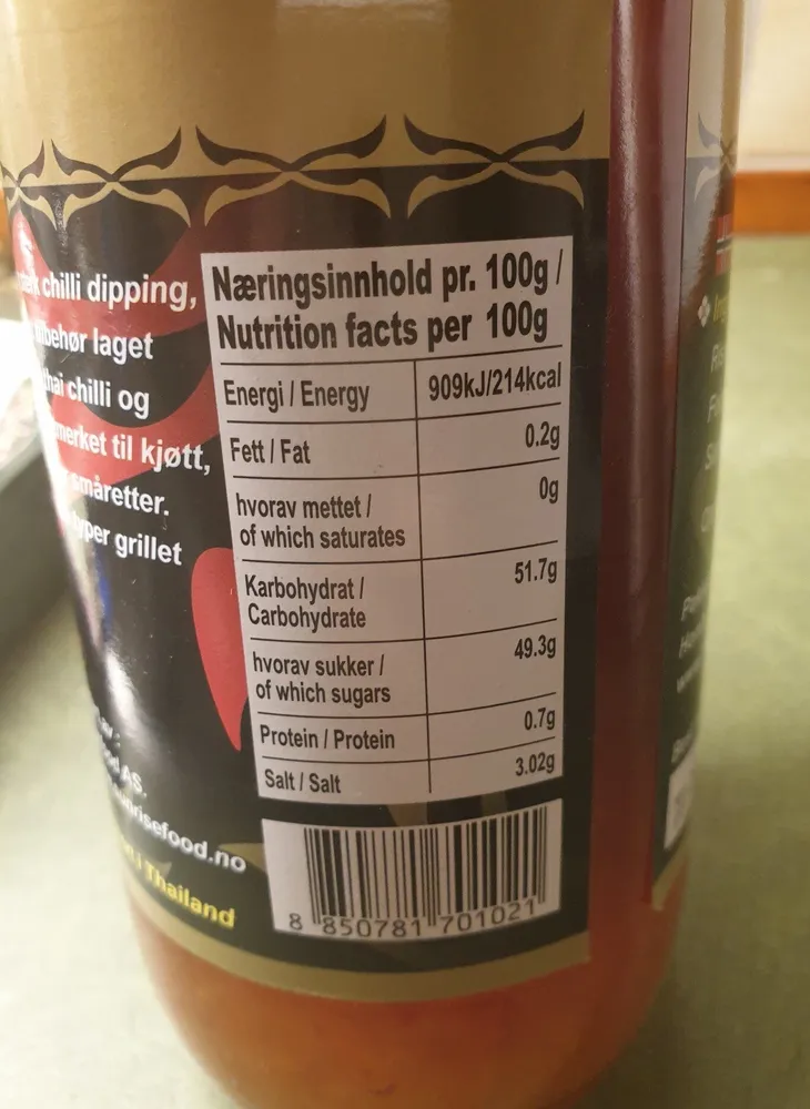 Sweet Chili Sauce