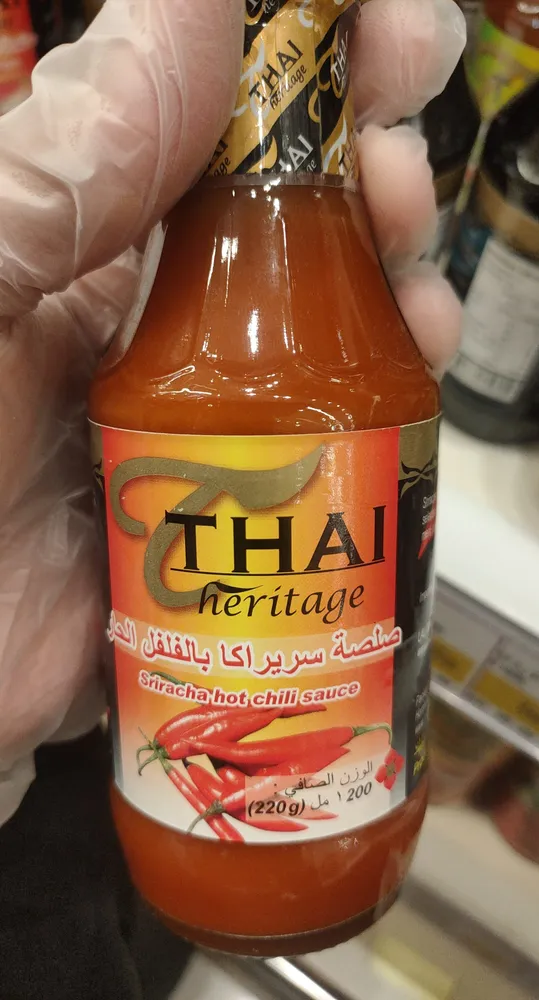 Thai Heritage Sriracha Hotchilli Sauce 2yrs prod