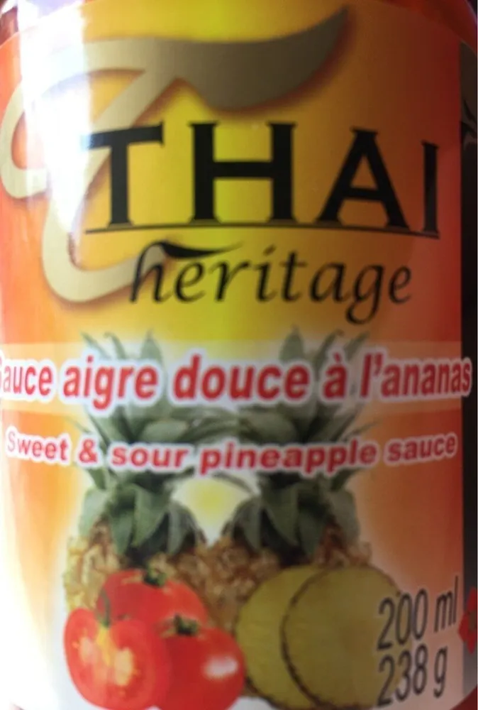 Sauce aigre douce ananas