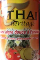 Sauce aigre douce ananas