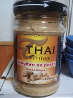 Sengibre en pasta